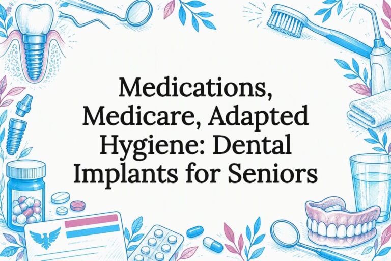 Medications, Medicare, Adapted Hygiene: Dental Implants for Seniors