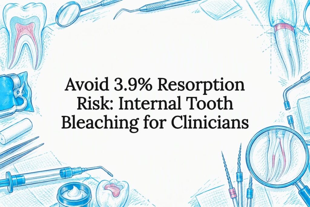 Internal tooth bleaching clinical title card