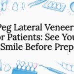 Hand-drawn dental title card with clear center