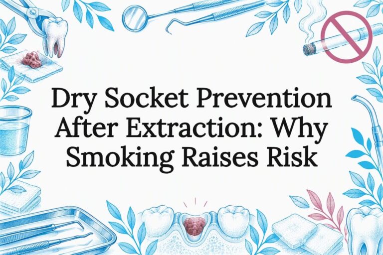 Dry socket prevention article title card